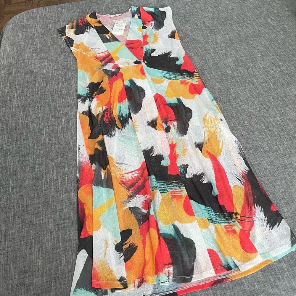 NWT multi/color Zara Dress/Coverup